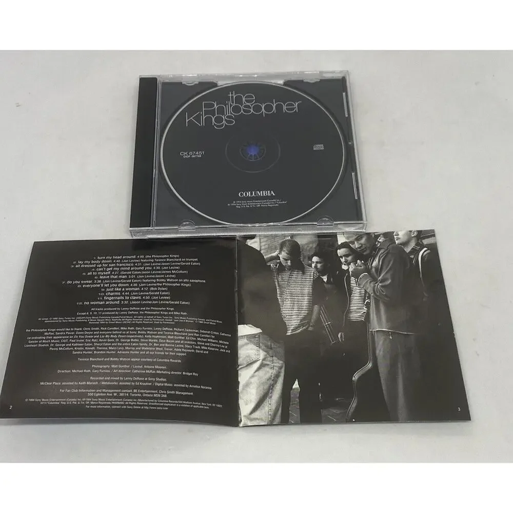 The Philosopher Kings by The Philosopher Kings CD 1994 Sony Music Alternate Rock